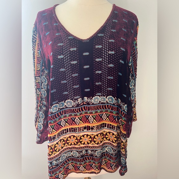 Velvet Johnny Was top - Picture 2 of 8